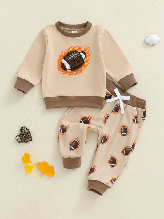 Baby Boy Autumn Clothes Sports Style Hooded Sweatshirt